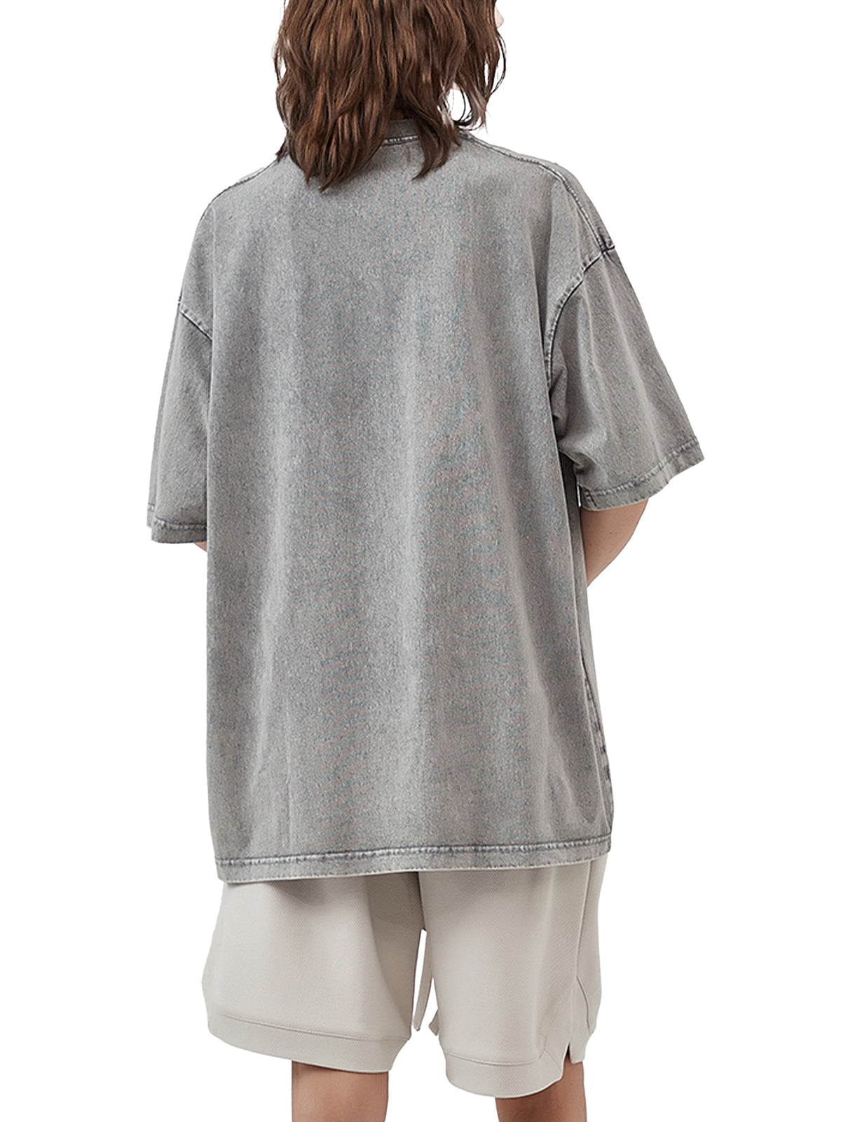 GOD THE SPIRIT (TRINITY SERIES) OVERSIZE ACID WASH T-SHIRT