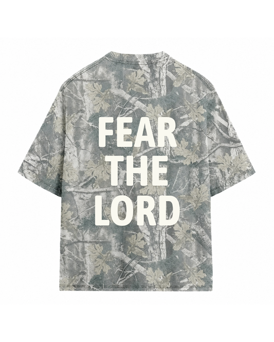 *PRE-ORDER* FEAR THE LORD CAMO T-SHIRT