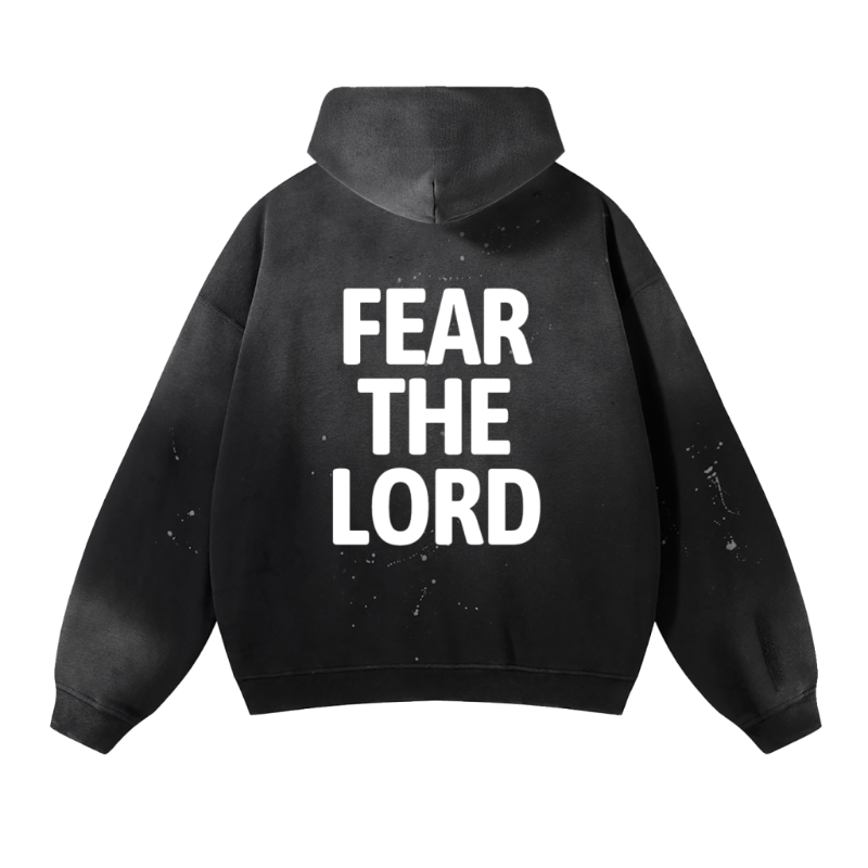 FEAR THE LORD VINTAGE WASHED HOODIE